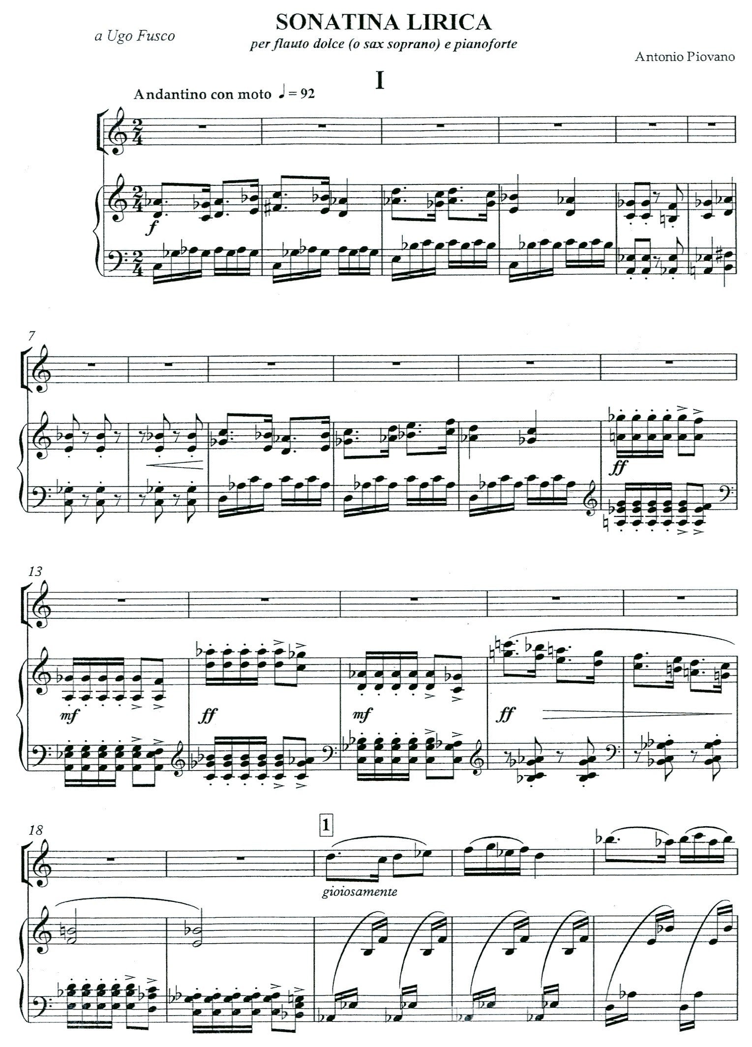 Sonatina Lirica
