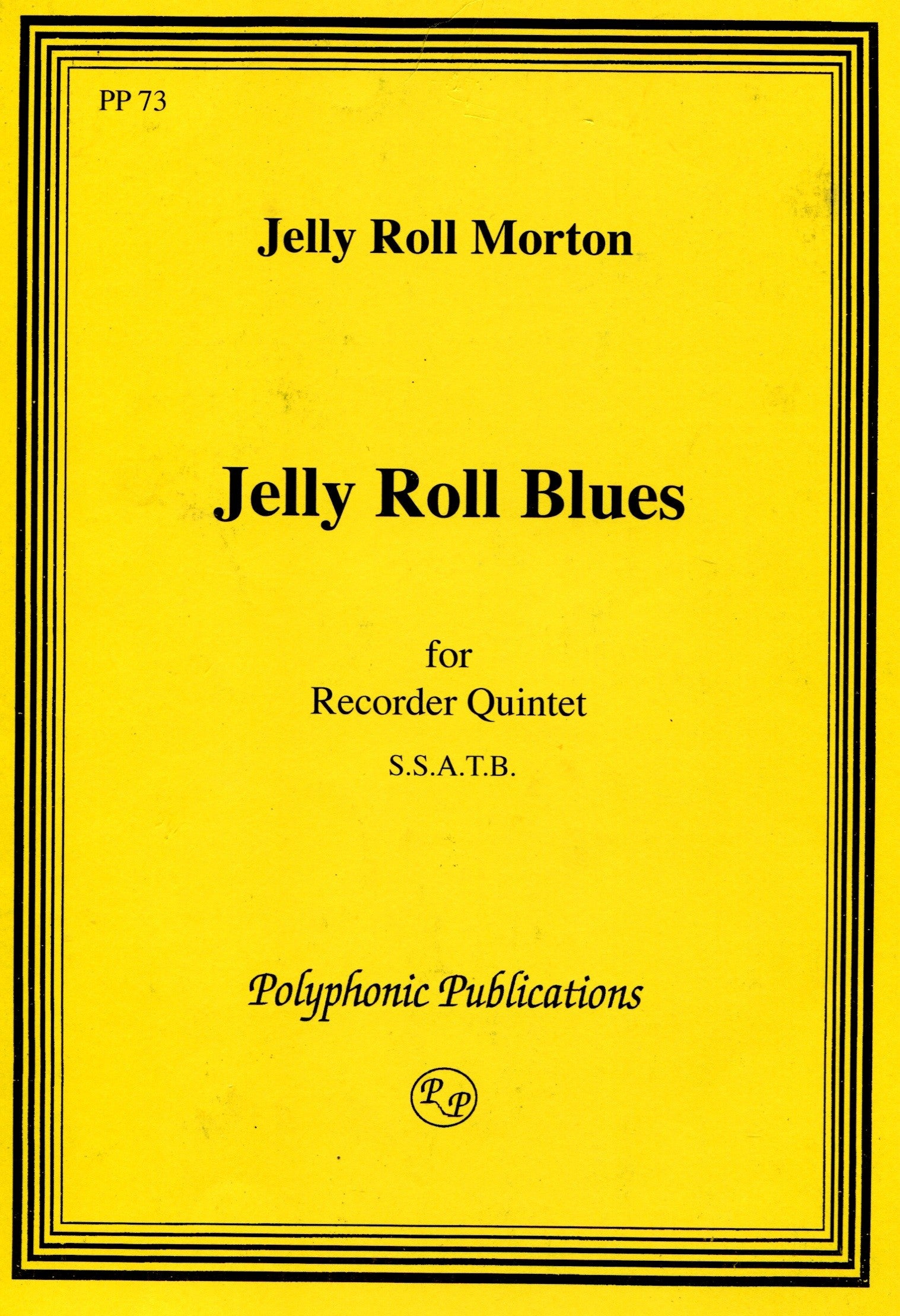 Jelly Roll Blues