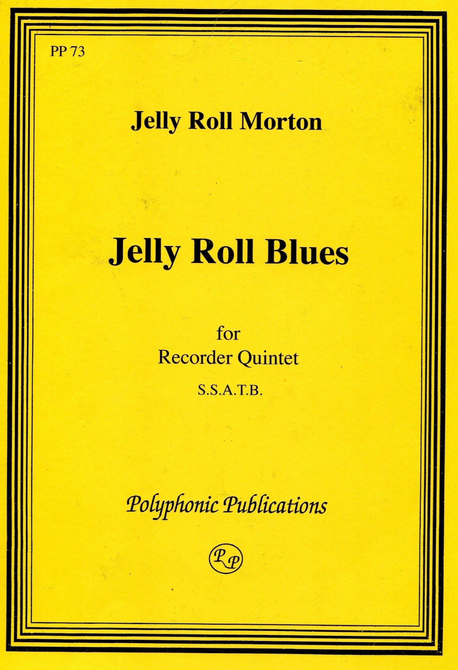 Jelly Roll Blues