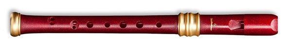 Dream Descant in red glitter resin