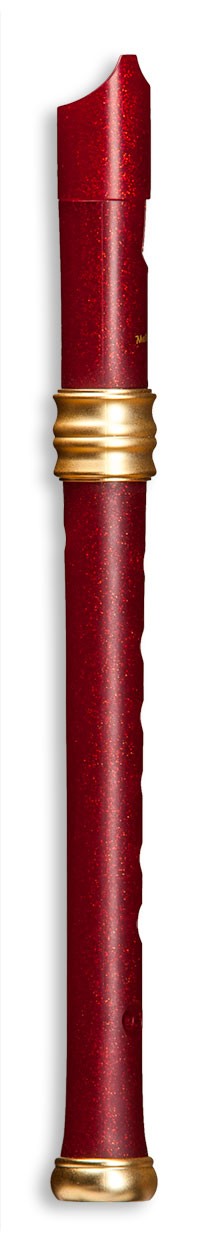 Dream Descant in red glitter resin