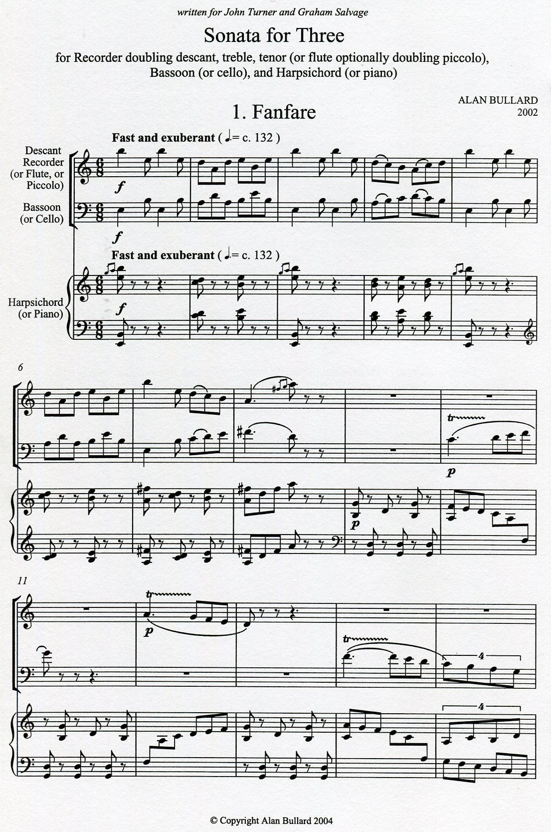 Sonata for Three