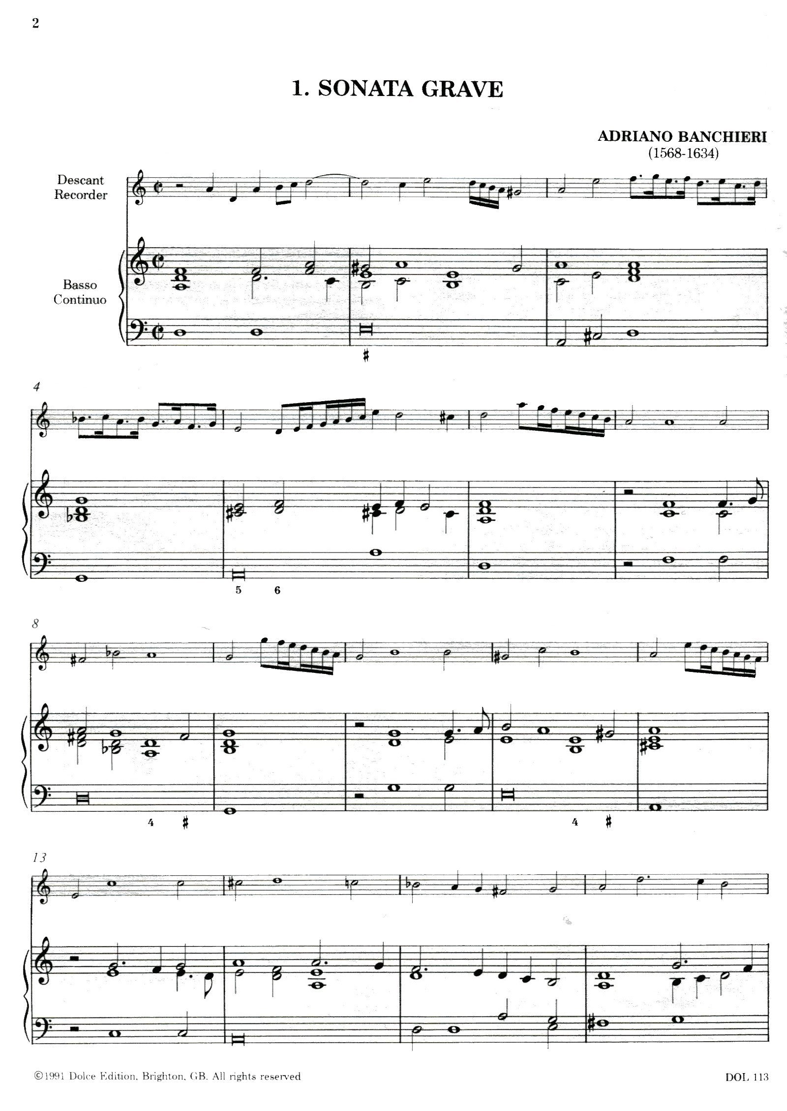 Easy Music of Monteverdi's Time Volume II: