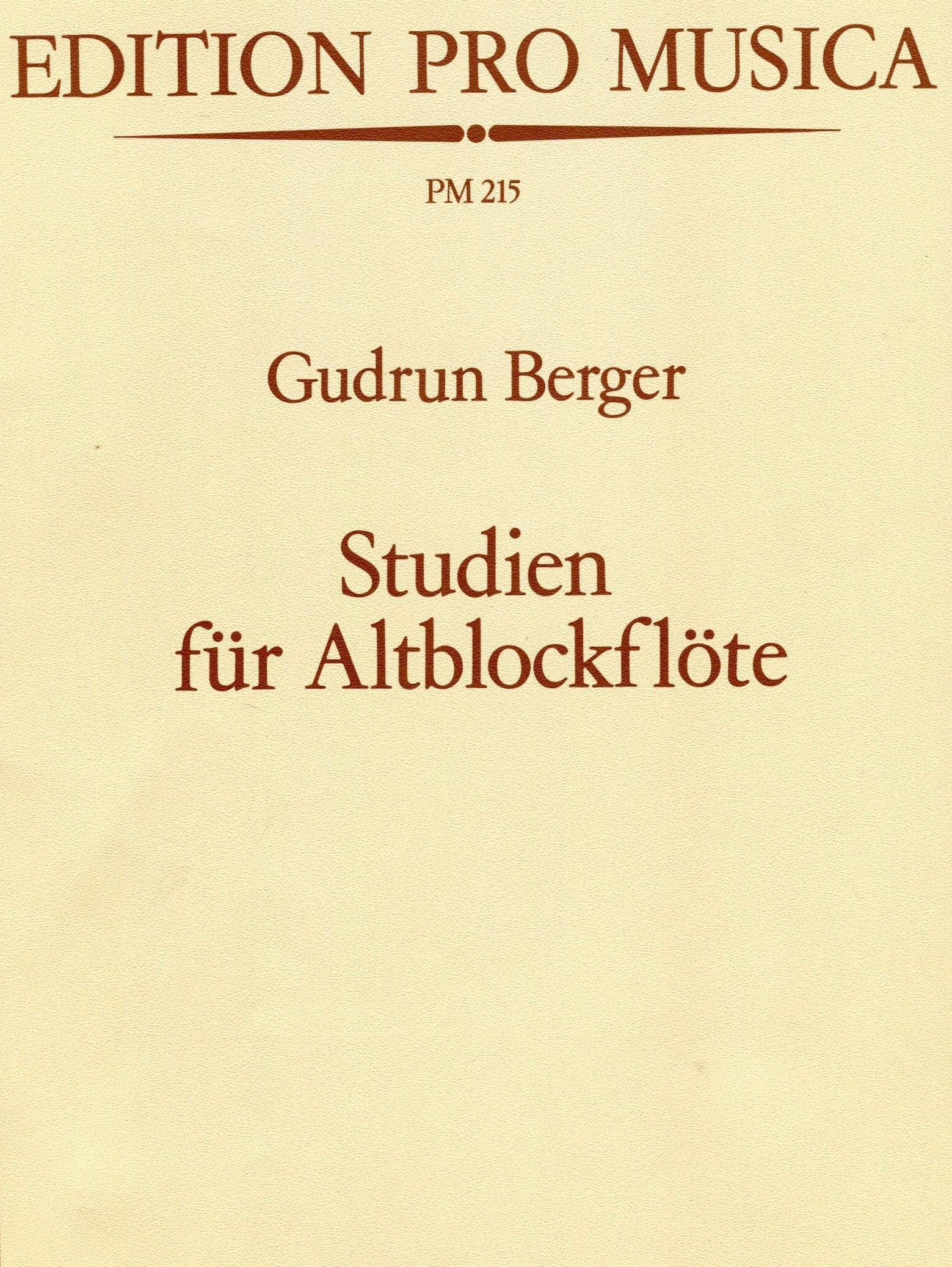 Studies for Treble Recorder