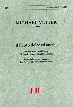 Il Flauto dolce ed acerbo