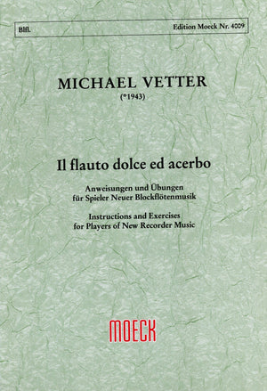 Il Flauto dolce ed acerbo