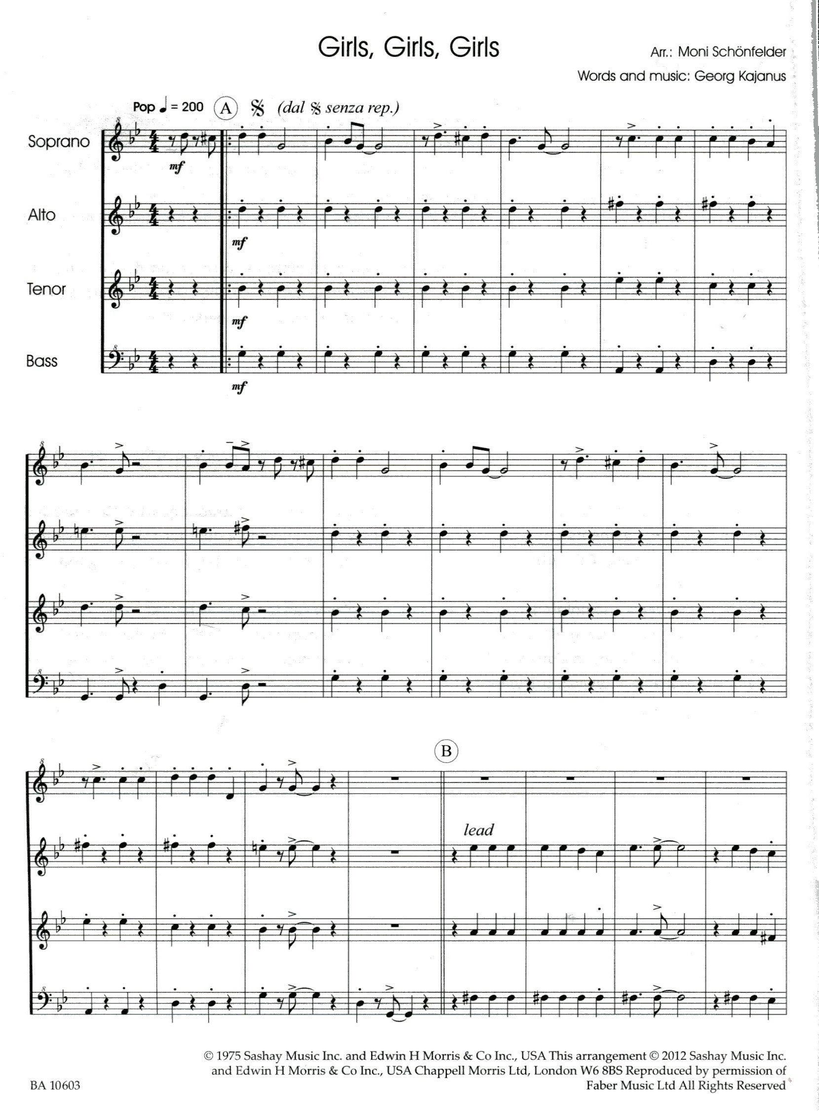 Modern Grooves for Recorder Quartet, Flauto con spirito