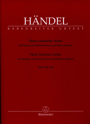 Nine German Arias