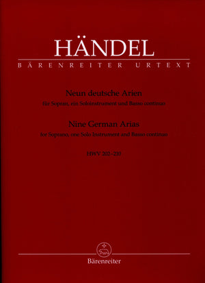 Nine German Arias