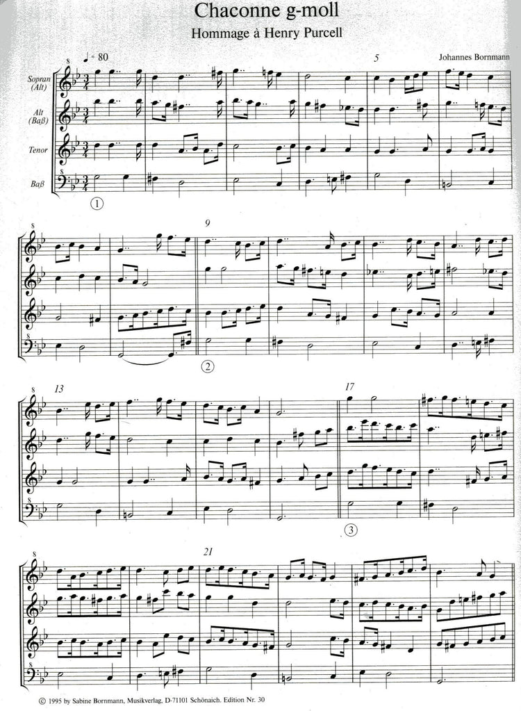 Chaconne in G minor