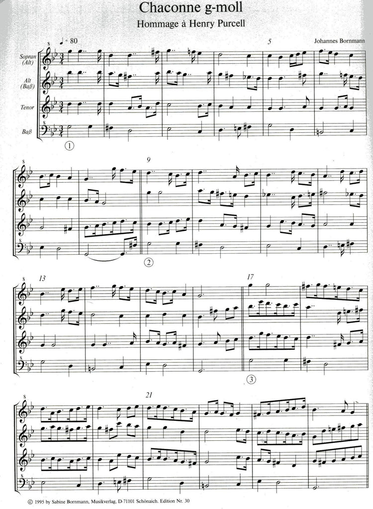 Chaconne in G minor