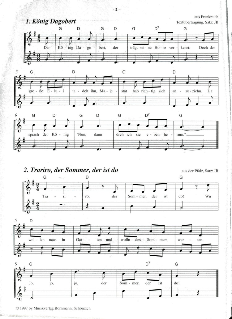 New Song Book for Two Descant Recorders