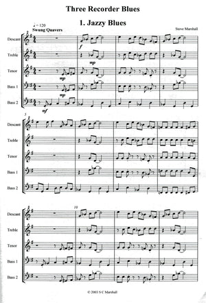 Three Recorder Blues