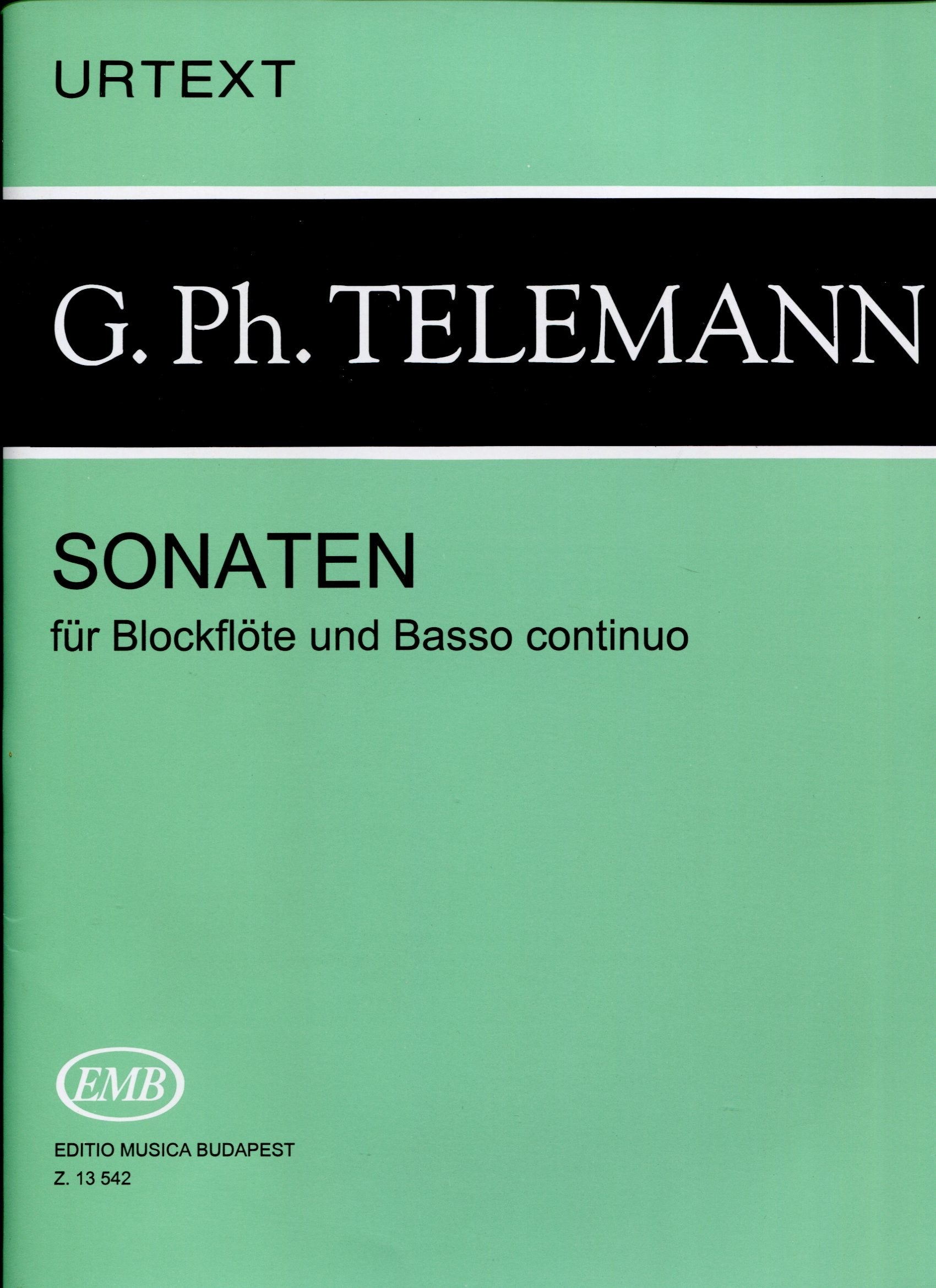 Sonatas for Alto recorder and Basso continuo