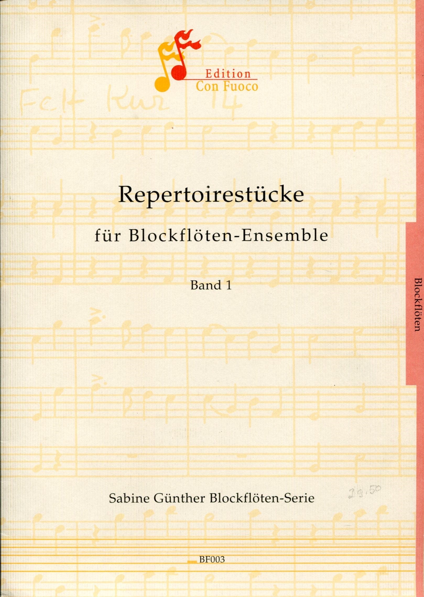 Repertoire Pieces for Recorder Ensemble