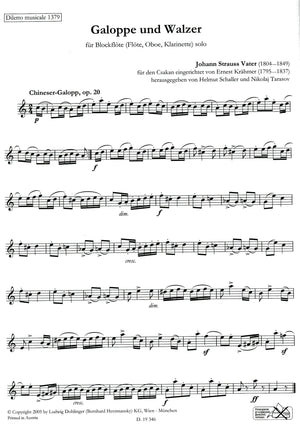 Galops and Waltzes