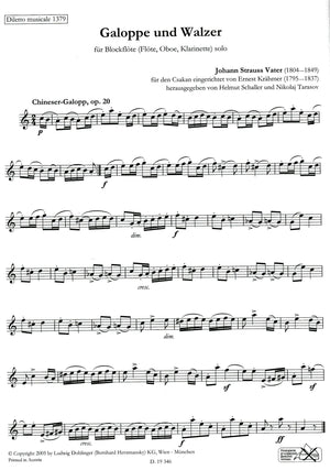 Galops and Waltzes