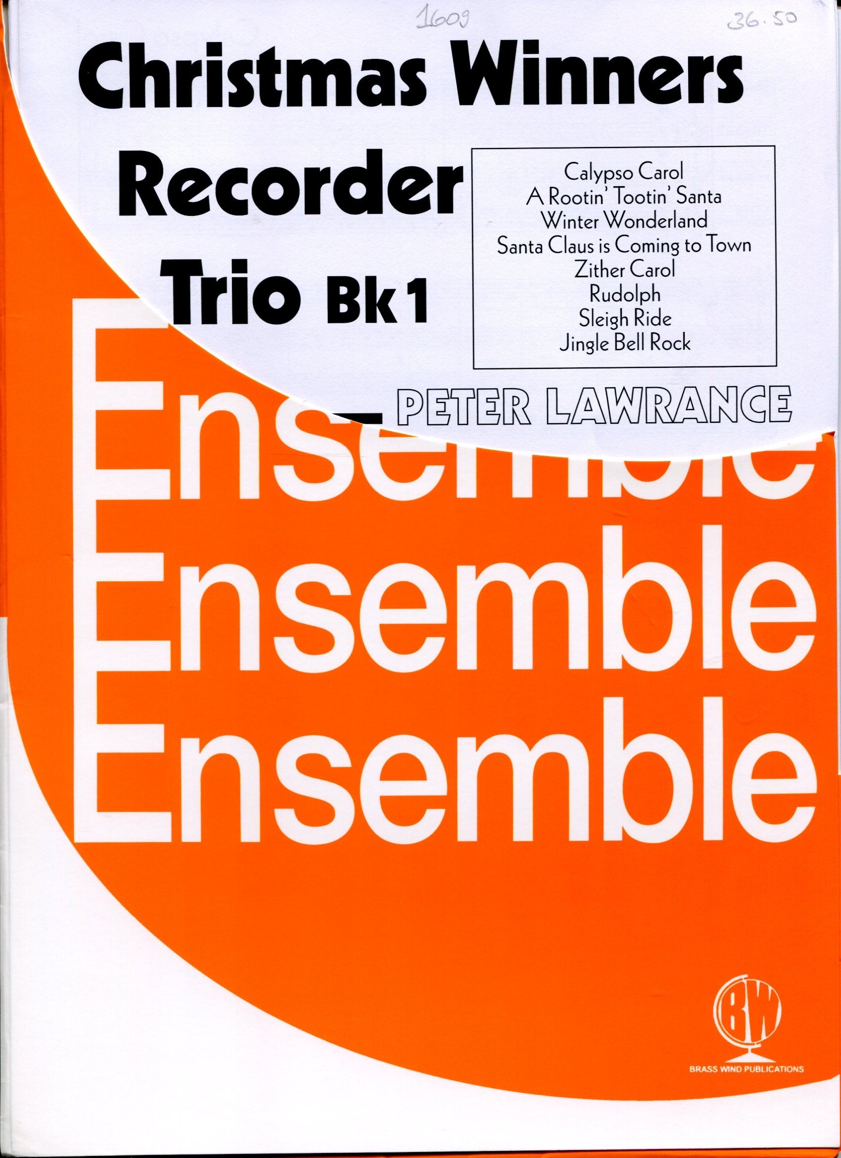 Christmas Winners Recorder Trio Book 1