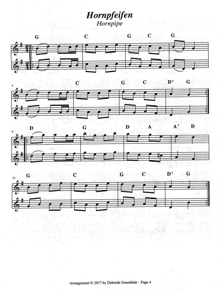 Scandinavian Tunes for Two Soprano Recorders