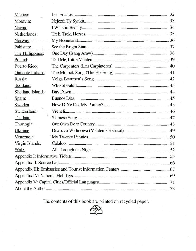 The International Recorder Player's Tune Book