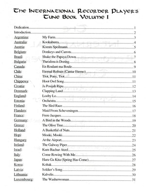 The International Recorder Player's Tune Book