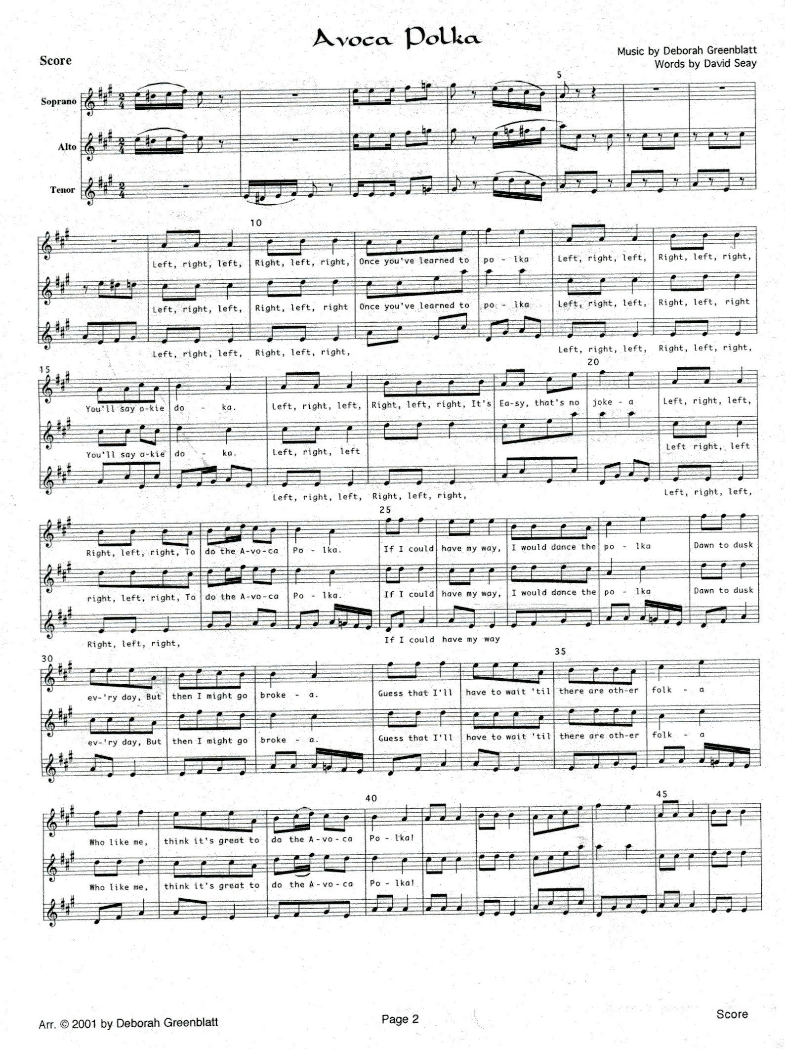 Polka Recorder Trios
