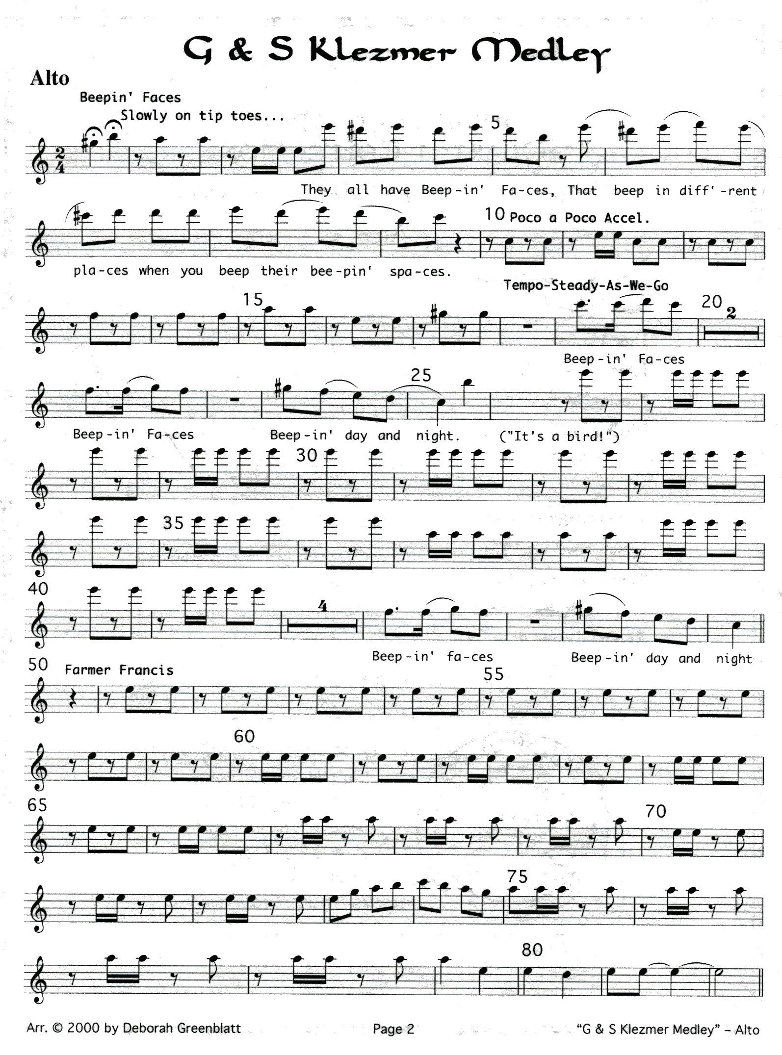 Jewish Recorder Quartet Collection