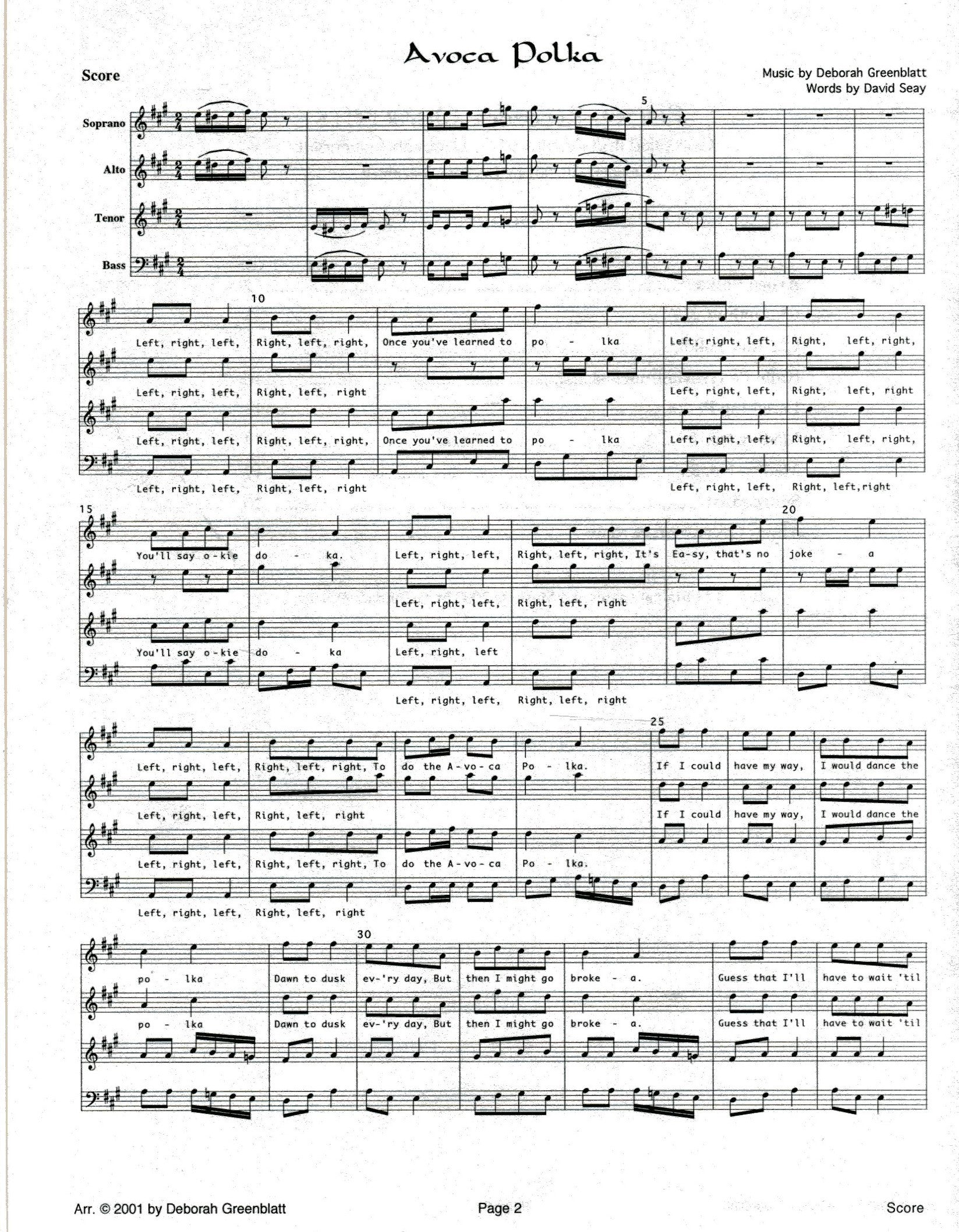 Polka Recorder Quartets