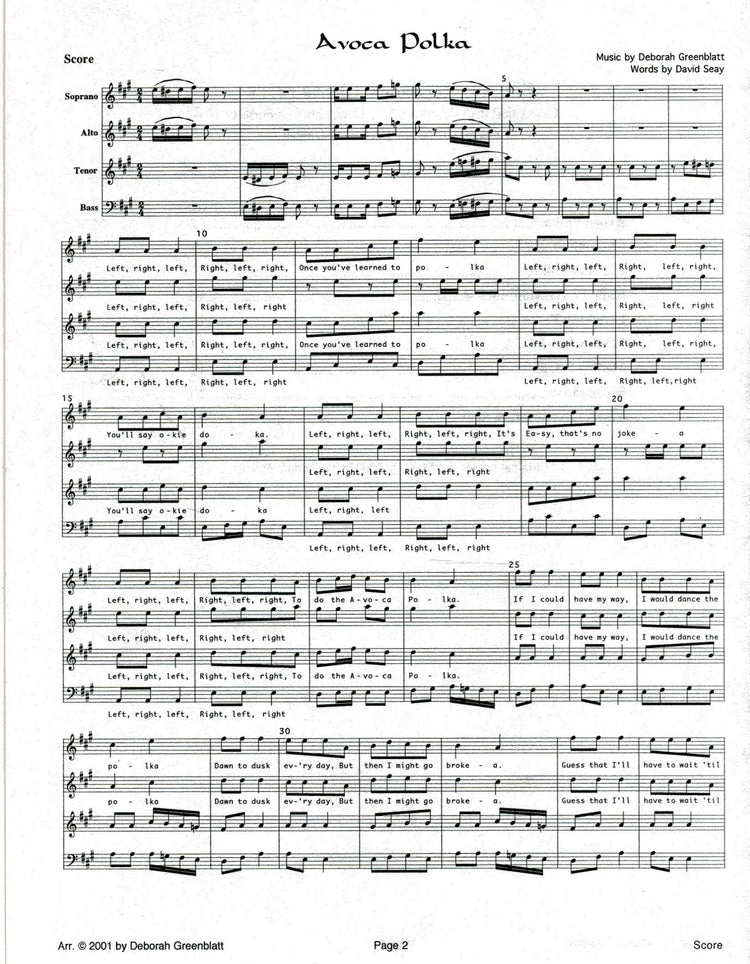 Polka Recorder Quartets