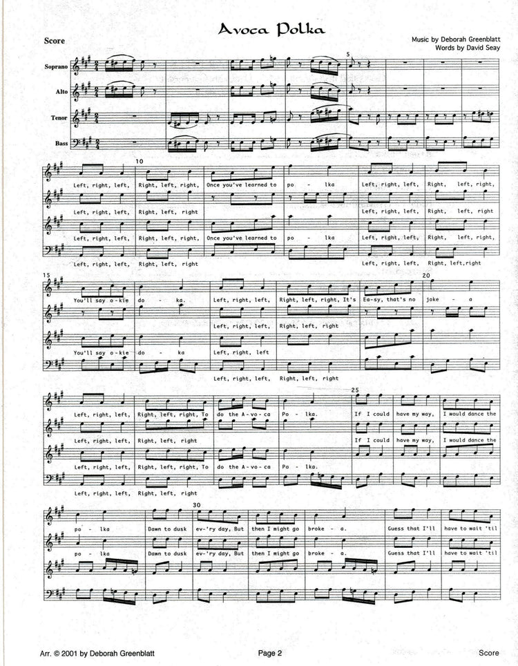Polka Recorder Quartets