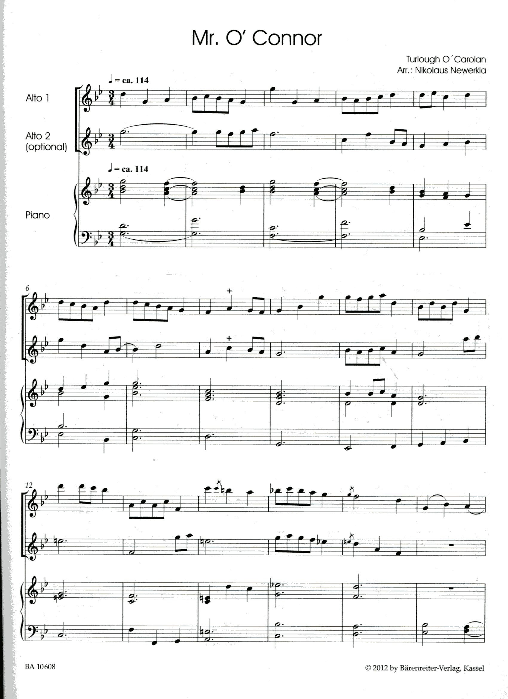 The Music of an Irish Harper