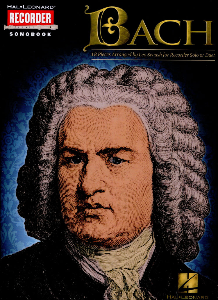 Bach 18 Pieces Arranged for Recorder Solo or Duet