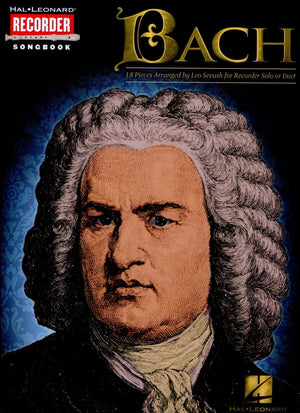 Bach 18 Pieces Arranged for Recorder Solo or Duet