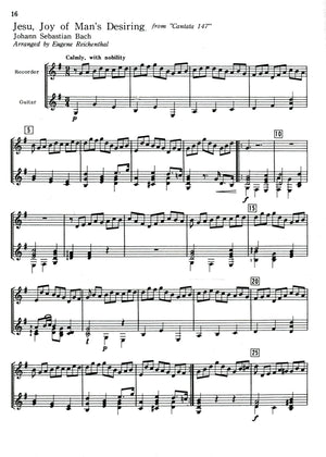 Bach for Recorder and Guitar