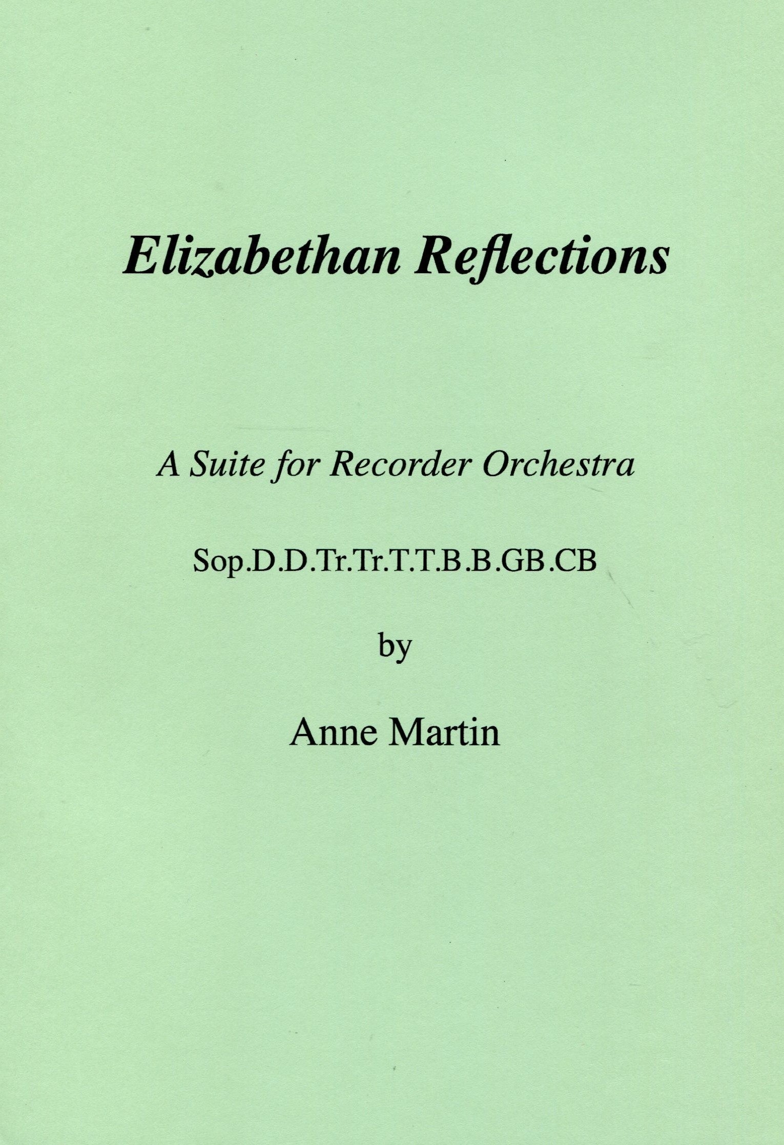Elizabethan Reflections