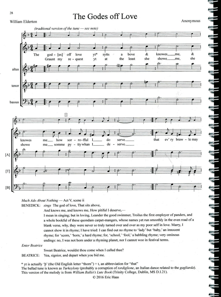 Music with her Silver Sound Music from the Plays Shakespeare