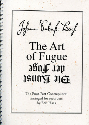 The Art of Fugue Bach
