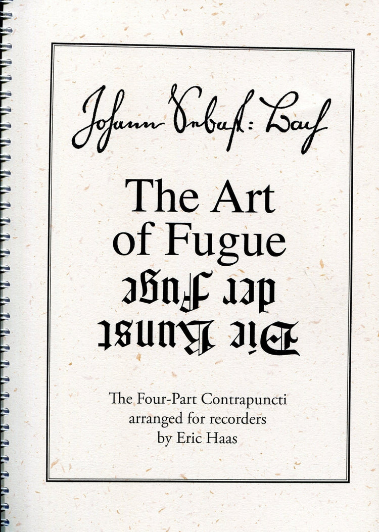 The Art of Fugue Bach