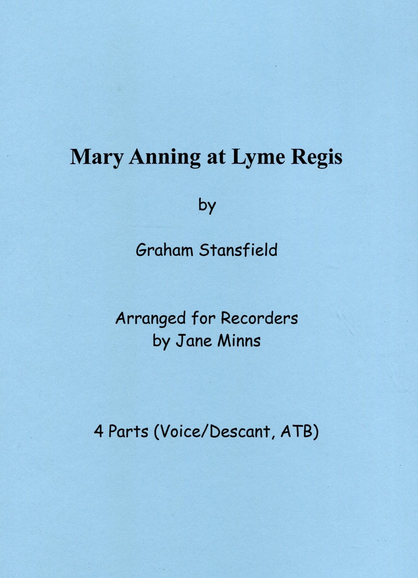 Mary Anning at Lyme Regis