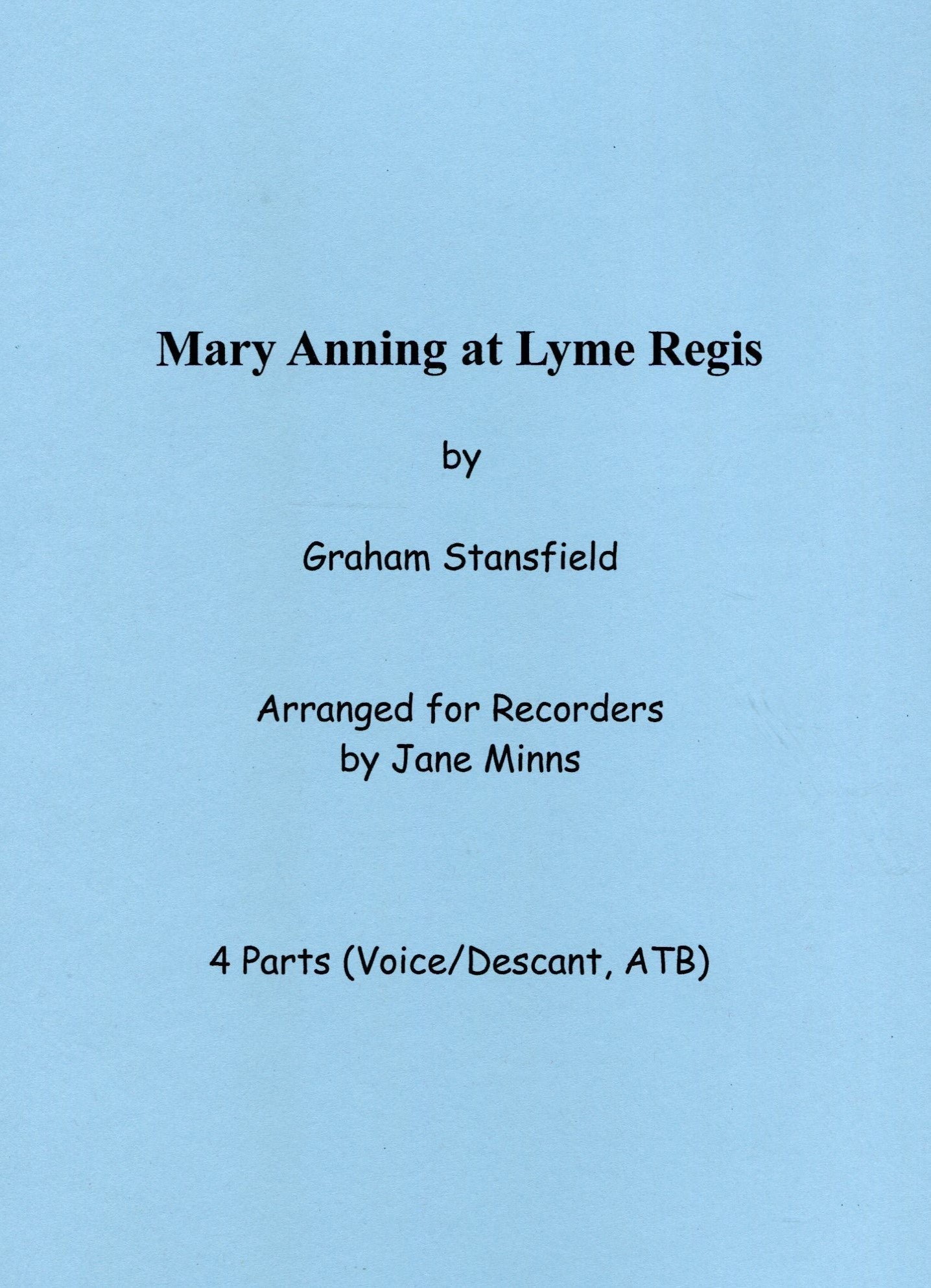 Mary Anning at Lyme Regis