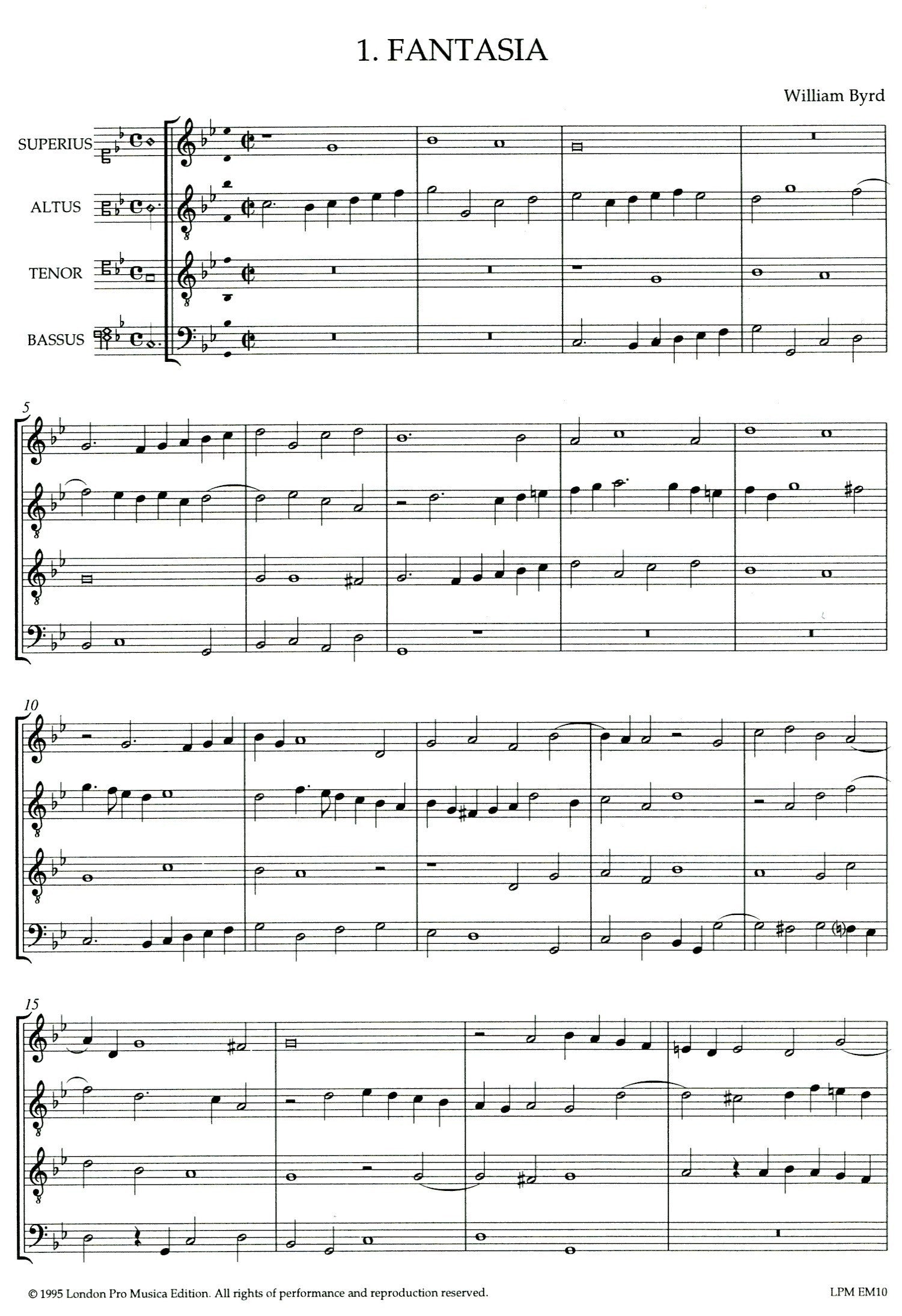 The Four-part Consort Music
