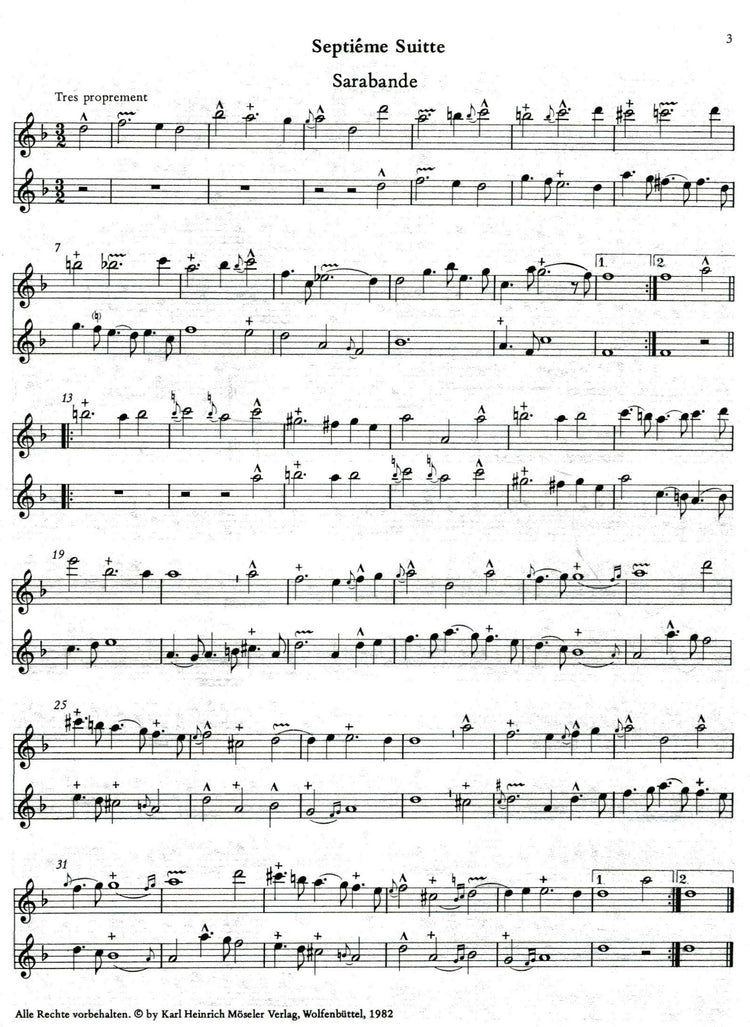 Suite No. 7 and 8 Op. 2