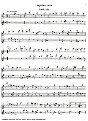 Suite No. 7 and 8 Op. 2
