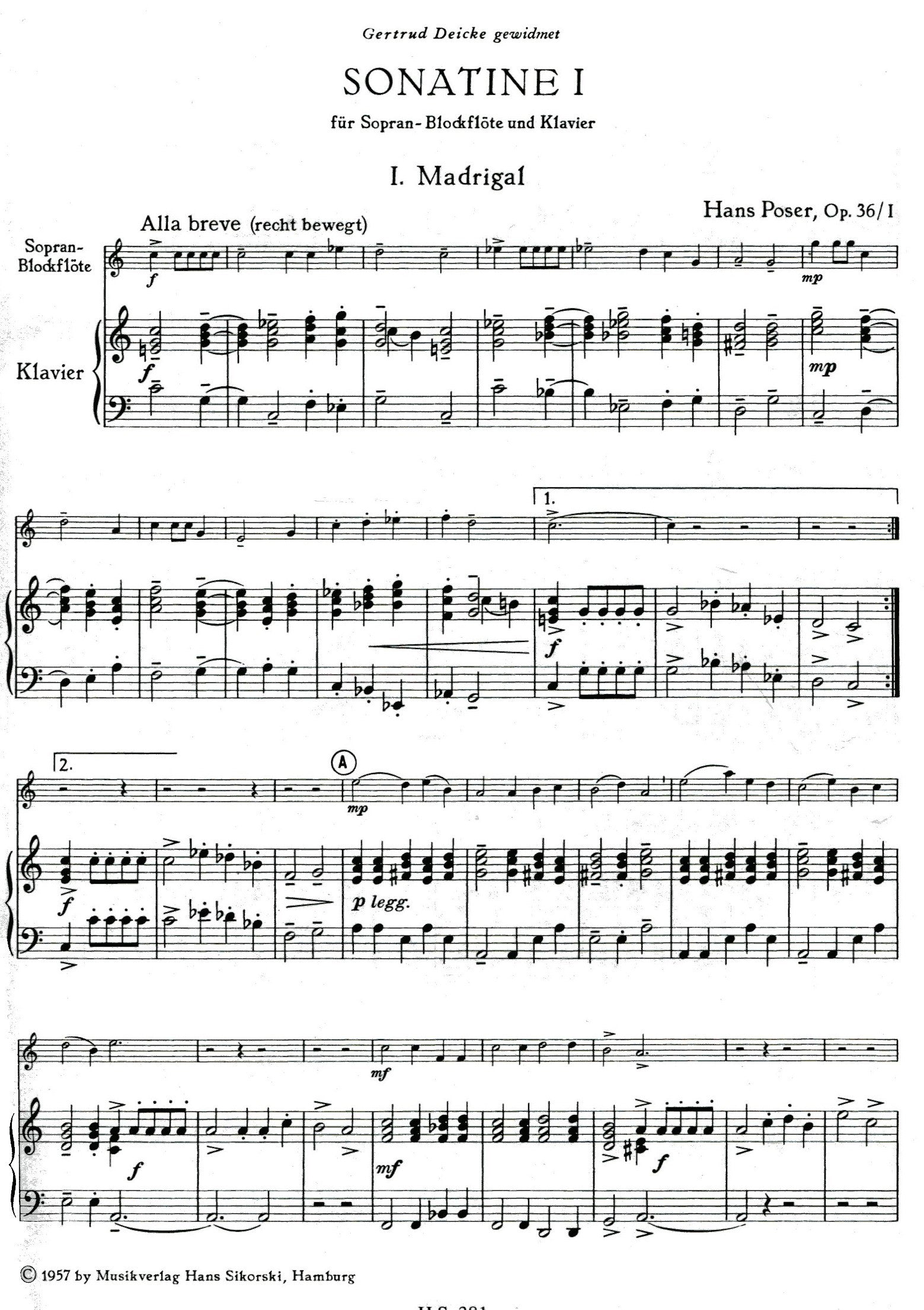 Sonatina Op. 36 No.1