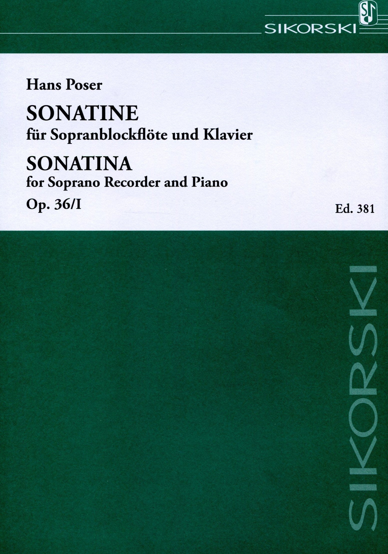 Sonatina Op. 36 No.1