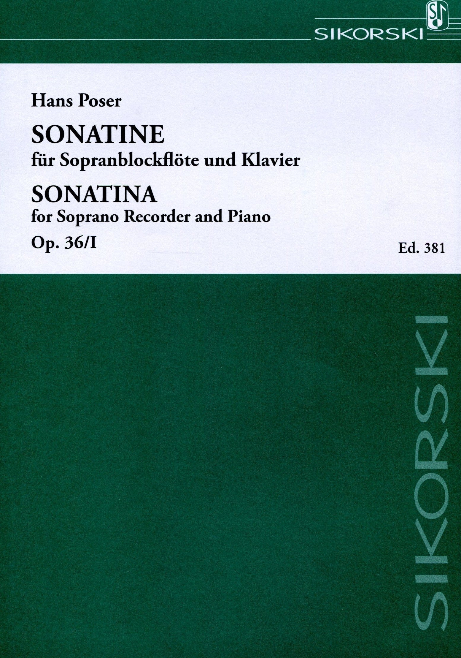 Sonatina Op. 36 No.1