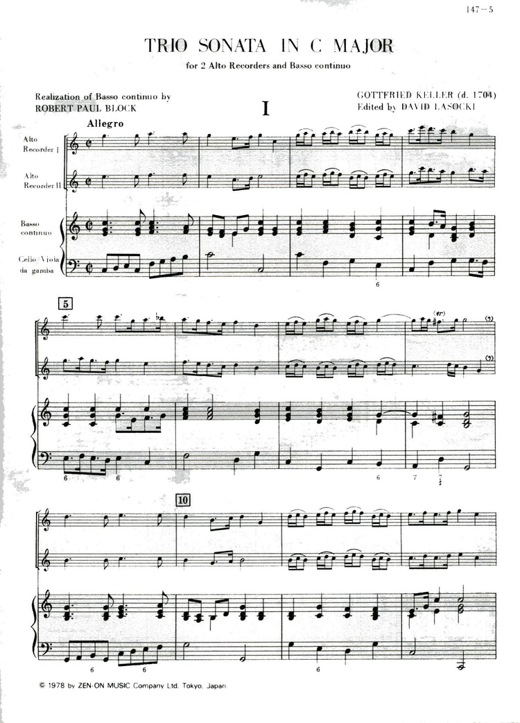 Trio Sonata in C Major