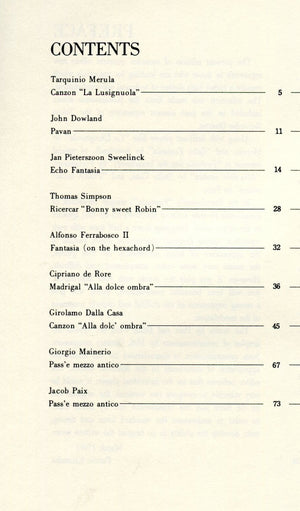 Recorder Quartets for Advance Players