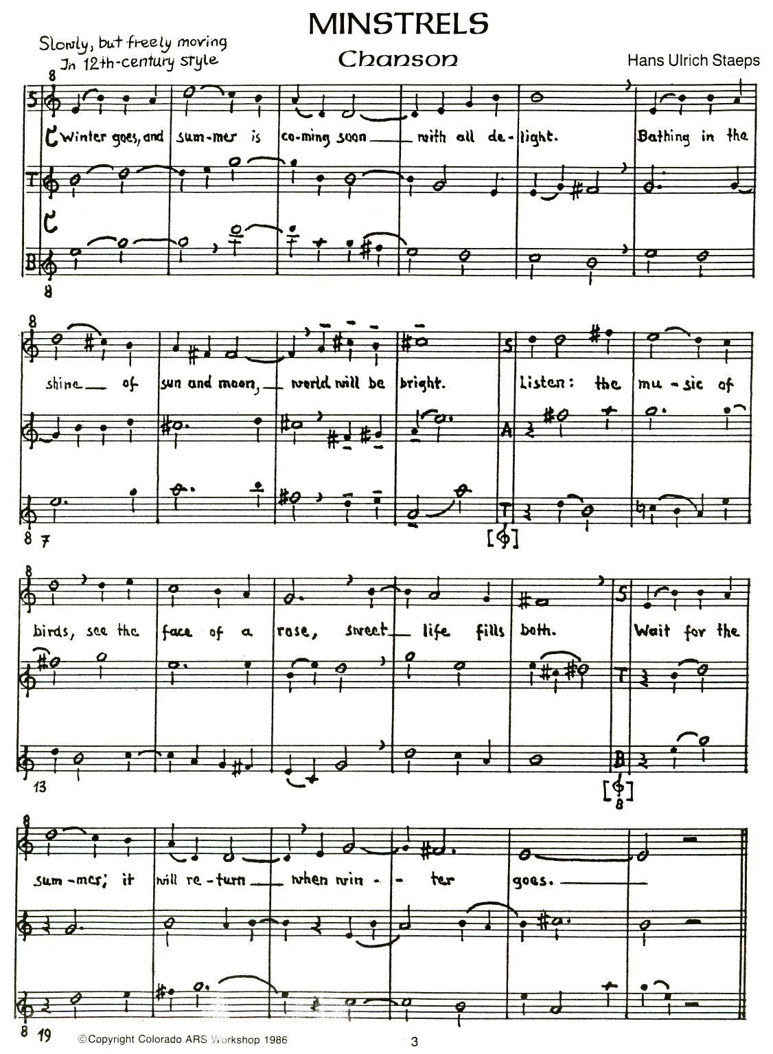 Minstrels