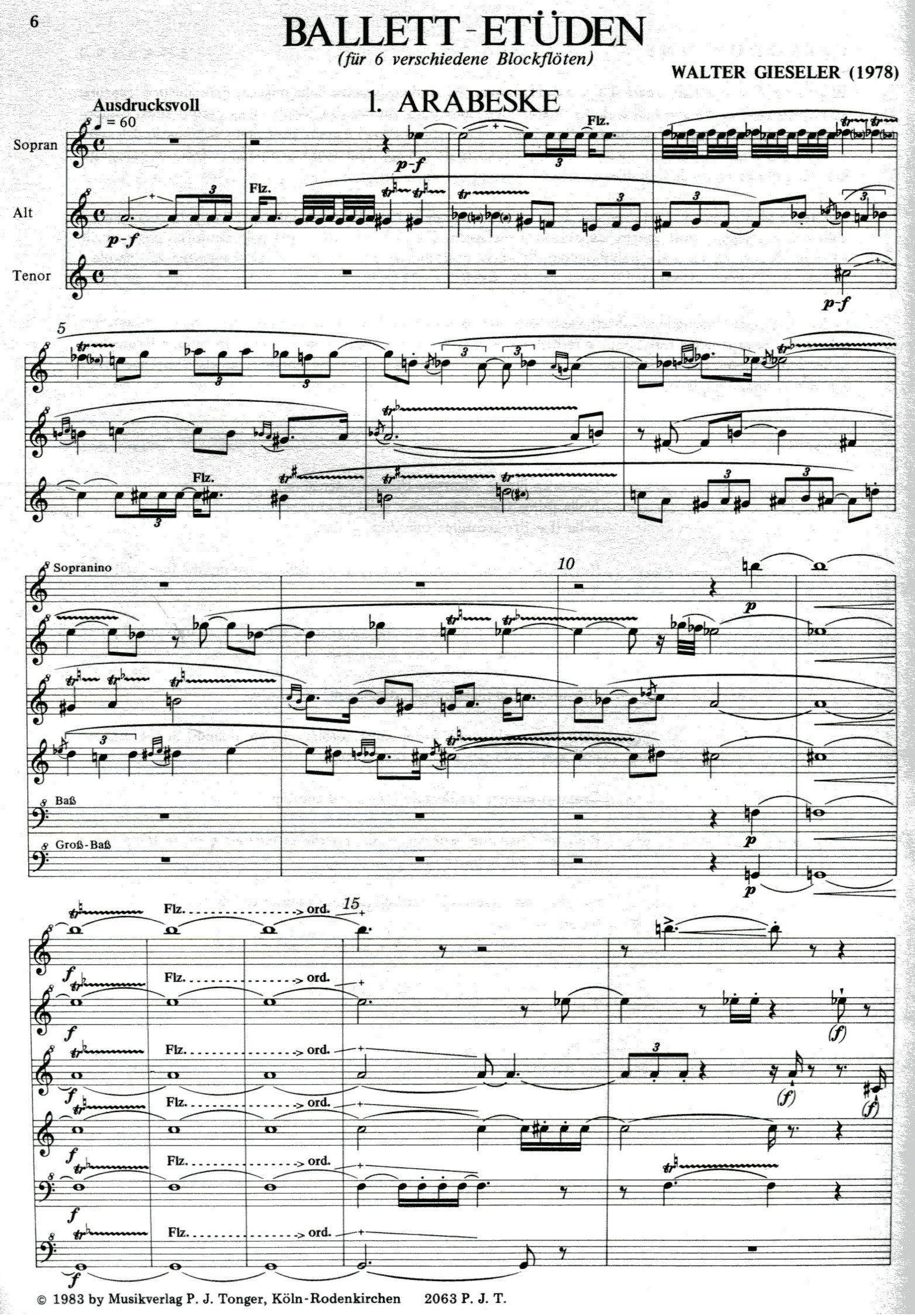 Ballet Etudes